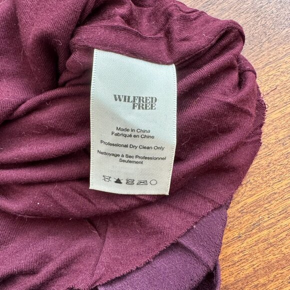 ✨ Wilfred Free / Aritzia | Burgundy Cami | Size S ✨ - Picture 4 of 7